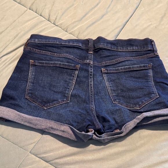 Old Navy Dark Blue Jean Shorts - Picture 4 of 4